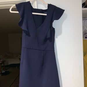 navy french connection dress